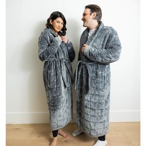 Thera robe gray (17+pounds)